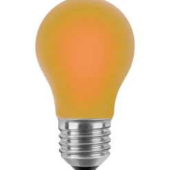 LED-pære, oransje, E27, 2 W, dimbar