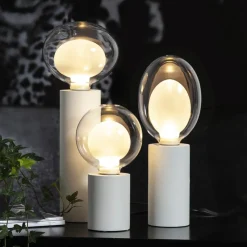 LED-pære Space E27 3,5W D120, opal, 3-trinns dim