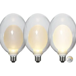 LED-pære Space E27 3,5W D120, opal, 3-trinns dim