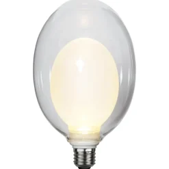 LED-pære Space E27 3,5W D120, opal, 3-trinns dim