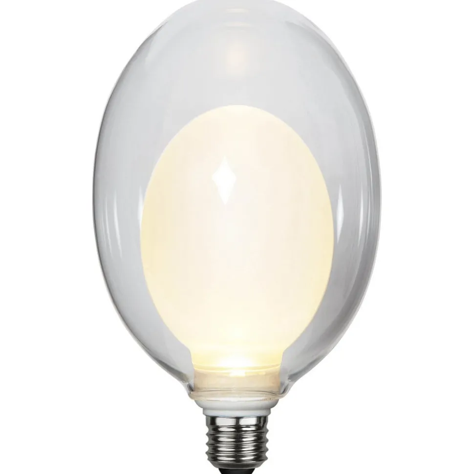 LED-pære Space E27 3,5W D120, opal, 3-trinns dim