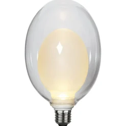 LED-pære Space E27 3,5W D120, opal, 3-trinns dim