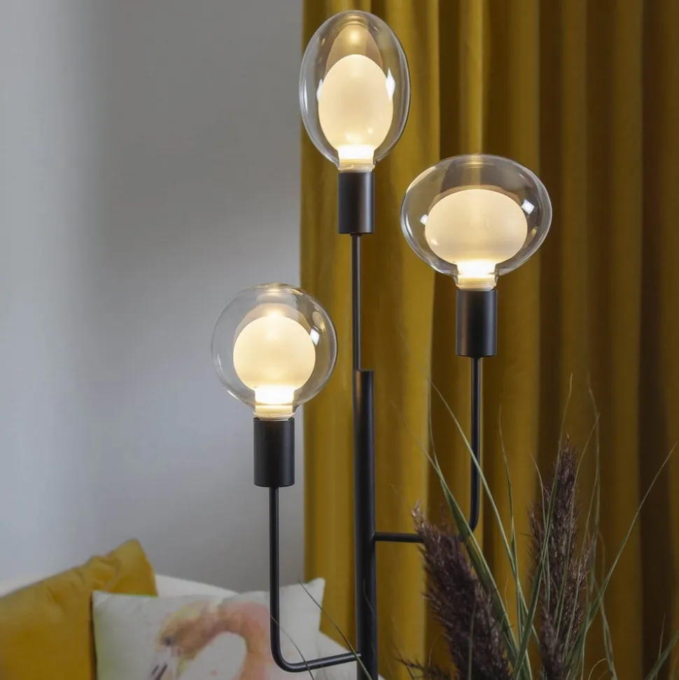 LED-pære Space E27 3,5W D120, opal, 3-trinns dim