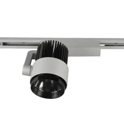 LED-skinnespot Radiator for DUOline, titan matt, CCT