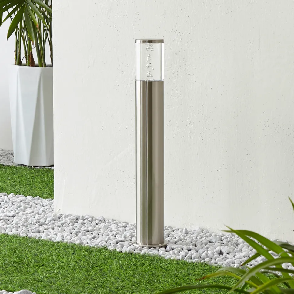 LED-sokkellampe Belen, stål