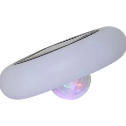 LED-solbassenglys Pool Light flerfarget varmhvit