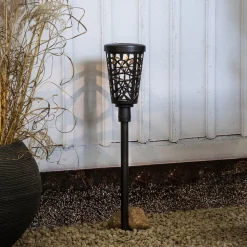 LED-solcelle-gatelys Sinnia med jordspyd