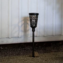 LED-solcelle-gatelys Sinnia med jordspyd