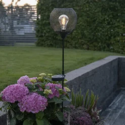 LED-solcelle-gatelys Sunlight med jordspyd
