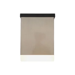 LED-solcelle-vegglampe Tyson, kantet, satinert