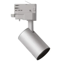 LED-spot Marco Mini 3-fase-skinne sølv 4 000K