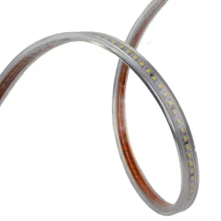 LED-stripe, lengde 25 meter, 6500 K IP65 Jordet støpsel