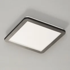 LED-taklampe Camillus, kvadratisk - 30 cm