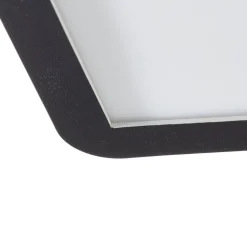 LED-taklampe Camillus, kvadratisk - 30 cm