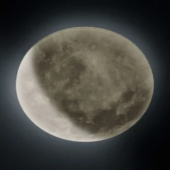 LED-taklampe Lunar med fjernkontroll 40 cm