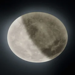 LED-taklampe Lunar med fjernkontroll 40 cm