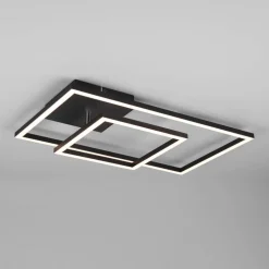 LED-taklampe Padella svingbar 4 000 K svart