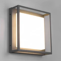 LED-taklampe Witham IP54, CCT, antrasitt, utendørs