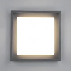 LED-taklampe Witham IP54, CCT, antrasitt, utendørs