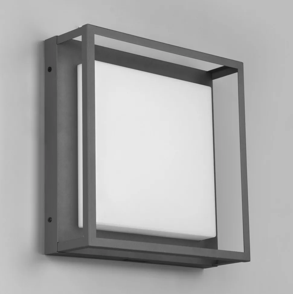 LED-taklampe Witham IP54, CCT, antrasitt, utendørs