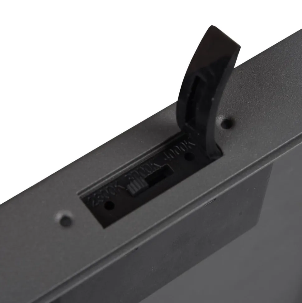 LED-taklampe Witham IP54, CCT, antrasitt, utendørs