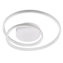 LED-taklampe Zibal, dimbar, hvit