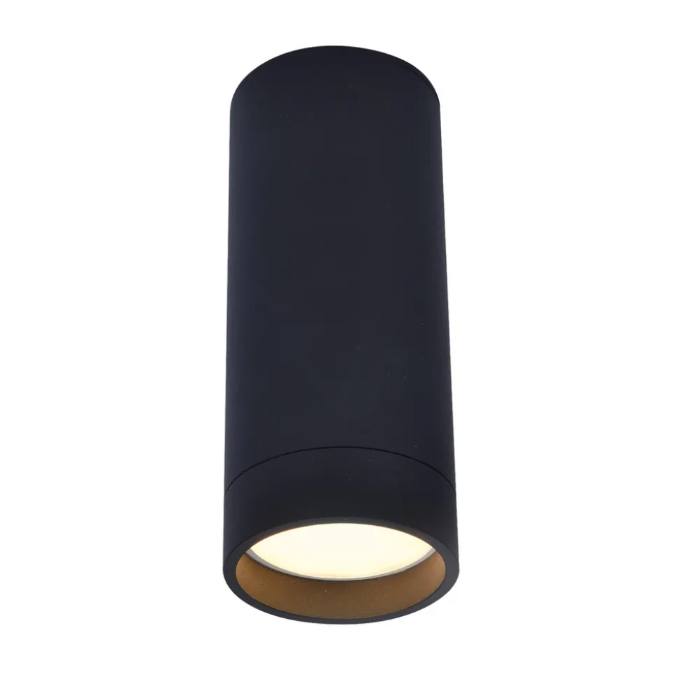 LED-takspot Stag, CCT og RGBW, svart