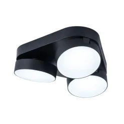 LED-takspot Stanos, CCT, 3 lyskilder, svart