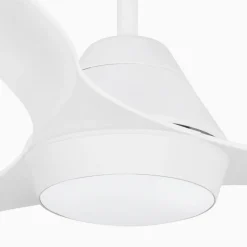 LED-takvifte Polaris L, 3 blad, hvit