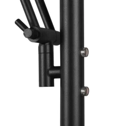 LED-uplight Barrie med leselampe svart matt