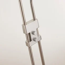 LED-uplight Jonne med lesearm, dimbar, kantet