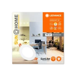 LEDVANCE SMART+ SUN@Home Slim innfelt hvit Ø12cm