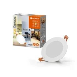 LEDVANCE SMART+ SUN@Home Slim innfelt hvit Ø12cm