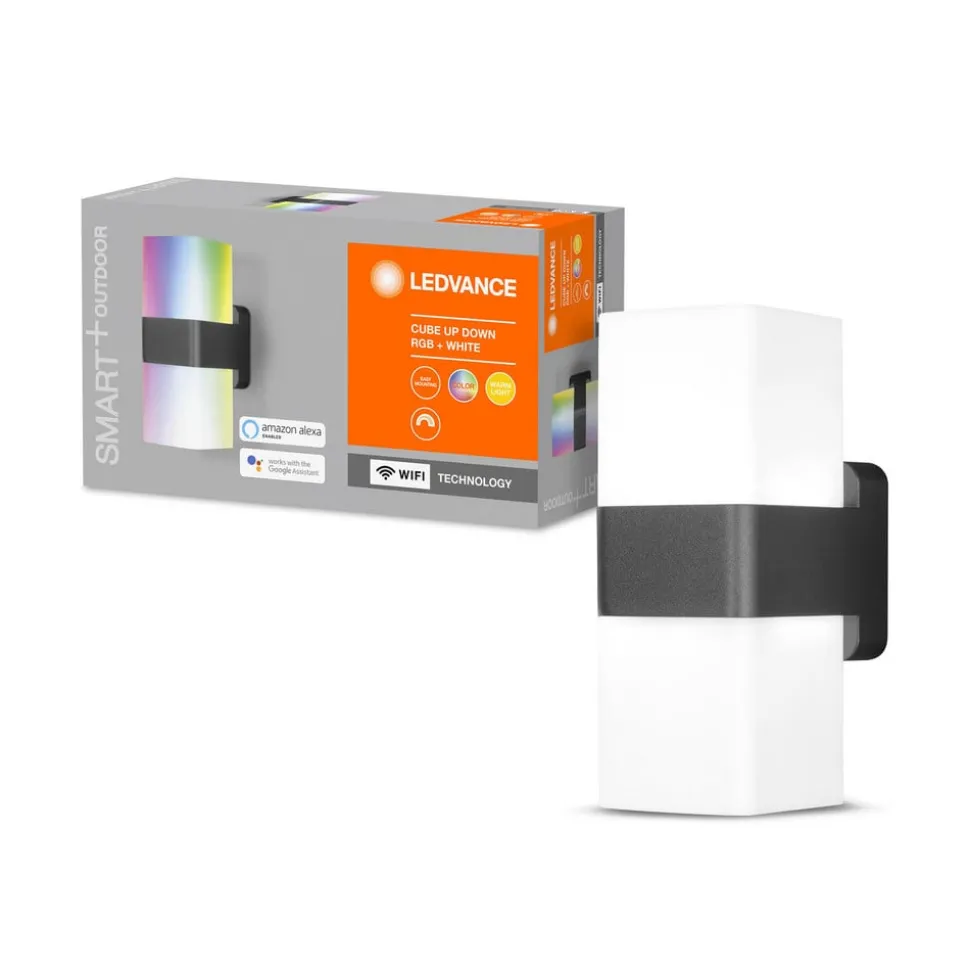 LEDVANCE SMART+ WiFi Cube vegglampe RGBW up/down