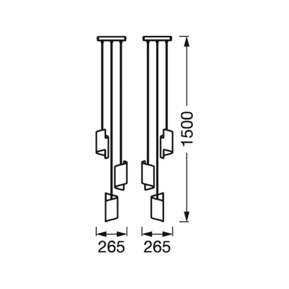 LEDVANCE SMART+ WiFi Decor Twist pendel svart