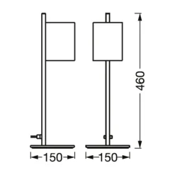 LEDVANCE SMART+ WiFi Decor Wood LED-bordlampe