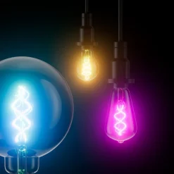 LEDVANCE SMART+ WiFi E27 4,5W Classic klar RGB 3st