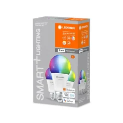 LEDVANCE SMART+ WiFi E27 14W Classic RGBW sett med 3 stk