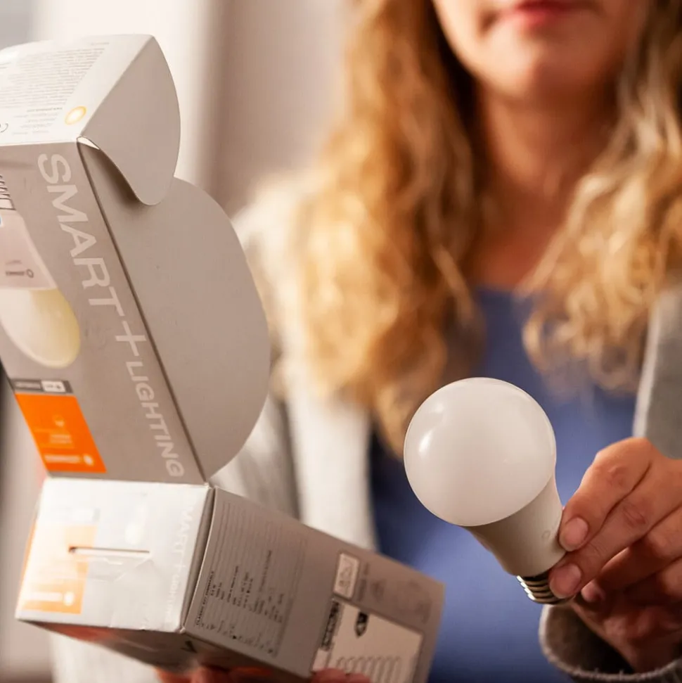 LEDVANCE SMART+ WiFi E27 14W Classic RGBW sett med 3 stk