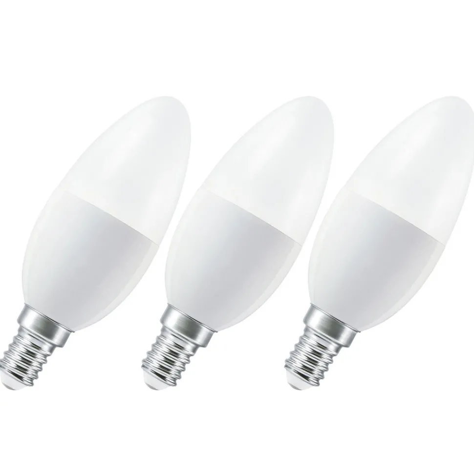 LEDVANCE SMART+ WiFi E14 5 W mignonpære 2700K 3-er