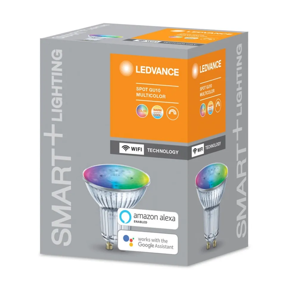 LEDVANCE SMART+ WiFi GU10-reflektor 4,9W 45° RGBW