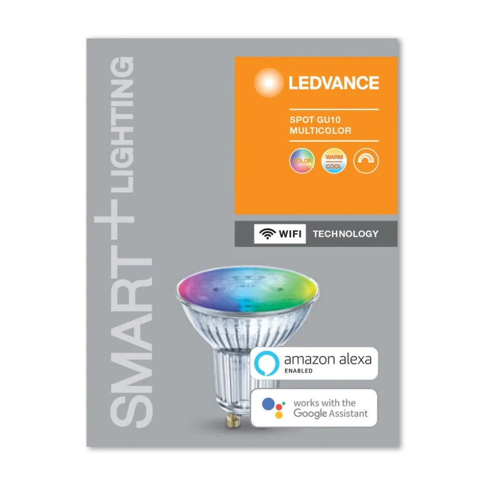 LEDVANCE SMART+ WiFi GU10-reflektor 4,9W 45° RGBW