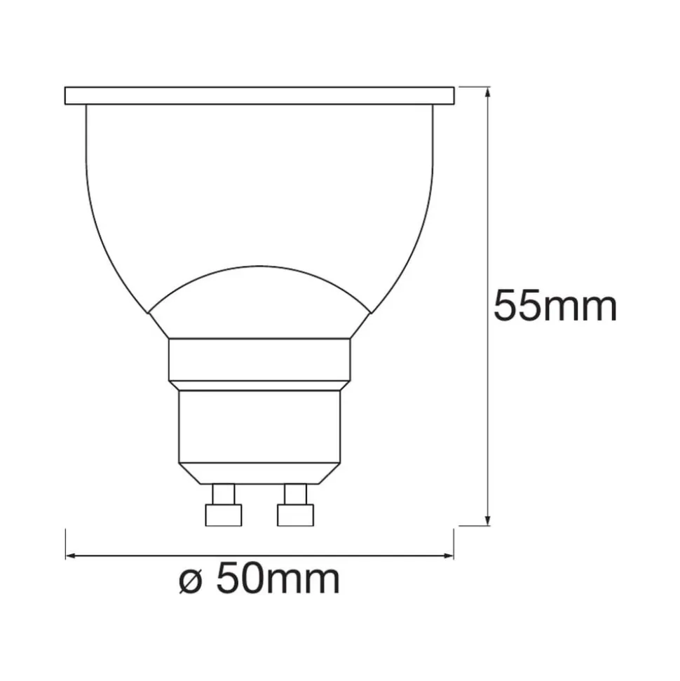 LEDVANCE SMART+ WiFi GU10-reflektor 4,9W 45° RGBW