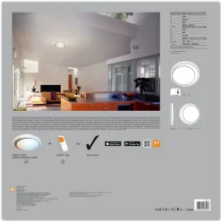 LEDVANCE SMART+ WiFi Orbis Moon CCT 48 cm grå