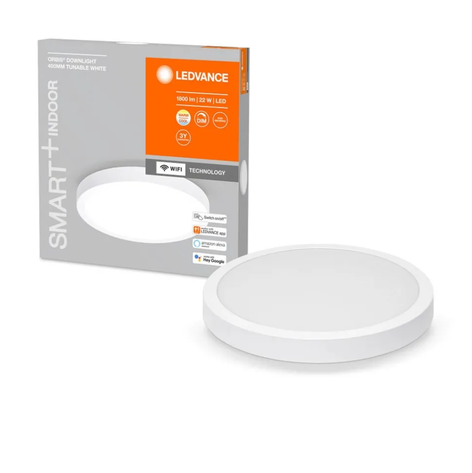 LEDVANCE SMART+ WiFi Orbis downlight Surface Ø40cm