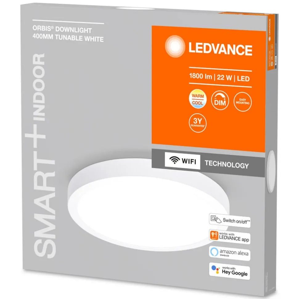 LEDVANCE SMART+ WiFi Orbis downlight Surface Ø40cm