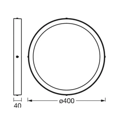 LEDVANCE SMART+ WiFi Orbis downlight Surface Ø40cm