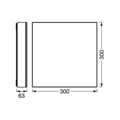 LEDVANCE SMART+ WiFi Planon FL Sparkle 30x30 cm