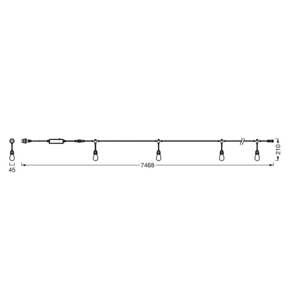 LEDVANCE SMART+ WiFi Stringlight multif lyslenke