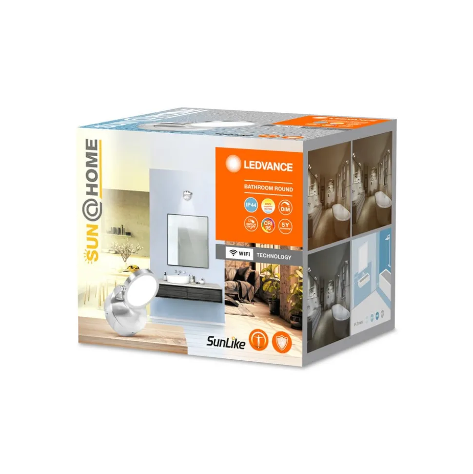 LEDVANCE SUN@Home LED-veggspotlight for baderom, 1 stk